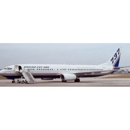 JC Wings LH2BOE456A 1:200 House Color Boeing 737-900 N737X (Flaps Down) - Miniature Marvels: Airplane Models & Painted Dice* Airplane Model