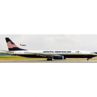 Jc Wings LH2NAO437A 1:200 North American Airlines Boeing 737-800 (Flaps Down) - Miniature Marvels: Airplane Models & Painted Dice* Airplane Model