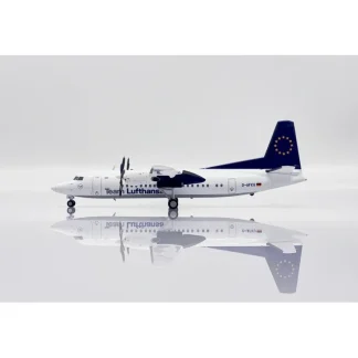 Jc Wings SA2022 1:200 Team Lufthansa Fokker 50 - Miniature Marvels: Airplane Models & Painted Dice* Airplane Model