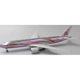 JC Wings XX2192 1:200 American Airlines Boeing 777-200ER "Pink Ribbon" N759AN - Miniature Marvels: Airplane Models & Painted Dice* Airplane Model
