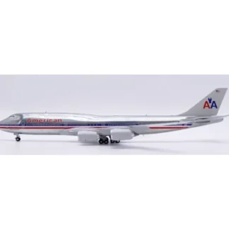 JC Wings XX40215 1:400 American Airlines Boeing 747-8i "Fantasy+Polished" N748AA - Miniature Marvels: Airplane Models & Painted Dice* Airplane Model
