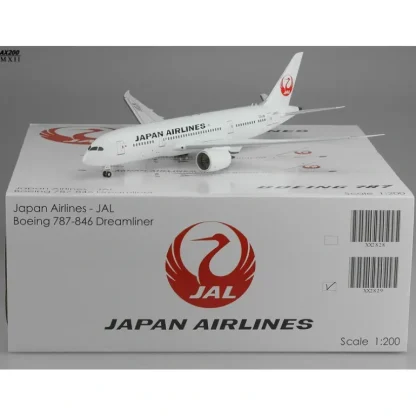 Jc Wings XX2829 1:200 JAL Boeing 787-800 - Miniature Marvels: Airplane Models & Painted Dice* Airplane Model