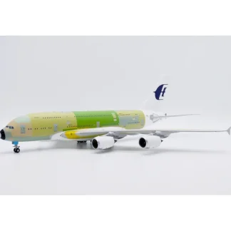 JC Wings XX20063 1:200 Malaysia Airlines Airbus A380 "Bare Metal" Reg: F-WWSG - Miniature Marvels: Airplane Models & Painted Dice* Airplane Model
