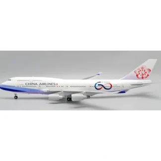 JC Wings XX20093A 1:200 China Airlines Boeing 747-400 "60th Anniversary" B-18210 (Flaps Down) - Miniature Marvels: Airplane Models & Painted Dice* Airplane Model