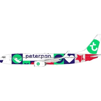 JFox JF-737-8-008 1:200 Peterpan Boeing 737-800 PH-HSI - Miniature Marvels: Airplane Models & Painted Dice* Airplane Model