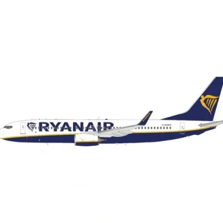 JFox JF-737-8-021 1:200 Ryanair Boeing 737-800 G-RUKG - Miniature Marvels: Airplane Models & Painted Dice* Airplane Model