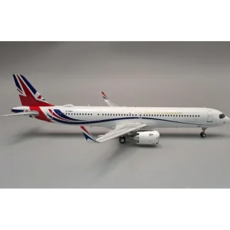 JFox JF-A321-029 1:200 Airbus A321neo RAF Royal Air Force G-GBNI - Miniature Marvels: Airplane Models & Painted Dice* Airplane Model