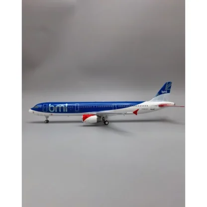 *JFox JF-A321-042 1:200 BMI British Midland Airbus A321-231 G-MEDJ - Miniature Marvels: Airplane Models & Painted Dice* Airplane Model