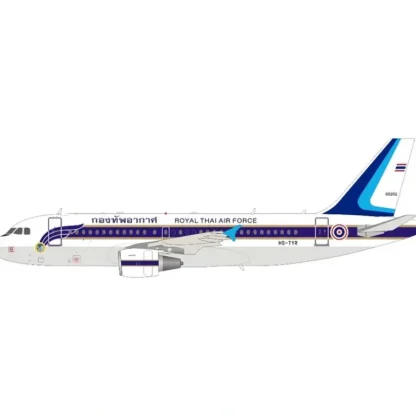 JFox JF-A319-007 1:200 Royal Thai AF Airbus A319 HS-TYR - Miniature Marvels: Airplane Models & Painted Dice* Airplane Model