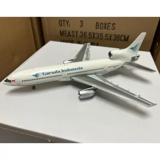 JFox JF-L1011-010 1:200 Garuda Indonesia L1011 N301EA - Miniature Marvels: Airplane Models & Painted Dice* Airplane Model