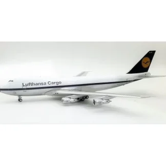 *JFox JF-747-2-024P 1:200 Lufthansa Cargo Polished 747-200 - Miniature Marvels: Airplane Models & Painted Dice* Airplane Model