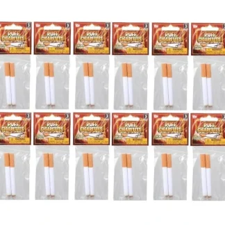 New 144 JOKE PUFF CIGARETTE - Fake Smoke Magic Trick Gag Prop Costume Accessory (12 dz) - Miniature Marvels: Airplane Models & Painted Dice Egpull