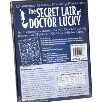 New Kill Doctor Lucky: The Secret Lair of Doctor Lucky Expansion CAG 238 - Miniature Marvels: Airplane Models & Painted Dice Board Game