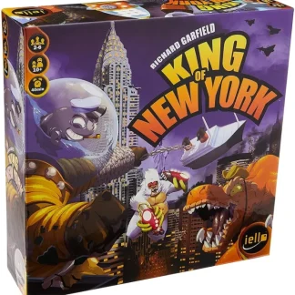 Online King of New York - IEL 51170 - Miniature Marvels: Airplane Models & Painted Dice Board Game