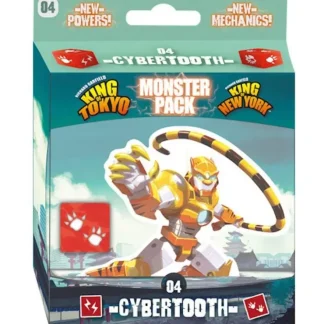 Cheap King of Tokyo: Cybertooth Monster Pack - IEL 51637 - Miniature Marvels: Airplane Models & Painted Dice Board Game