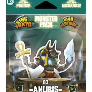 Best King of Tokyo: Monster Pack #3 Anubis - IEL 51531 - Miniature Marvels: Airplane Models & Painted Dice Board Game