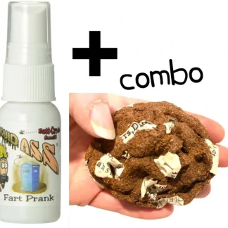 Best Sale Liquid Ass Spray Bottle + HIGH QUALITY Homemade Fake Crap Poop Turd ~ ( combo ) - Miniature Marvels: Airplane Models & Painted Dice Egpull