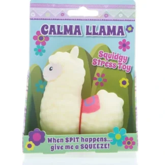 Sale LLAMA Squishy Fidget Stress Squish Toy ~ " When Spit Happens give a Squeeze " - Miniature Marvels: Airplane Models & Painted Dice Egpull