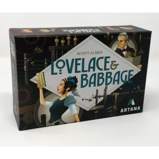 Hot Lovelace & Babbage AAX 14001 - Miniature Marvels: Airplane Models & Painted Dice Board Game