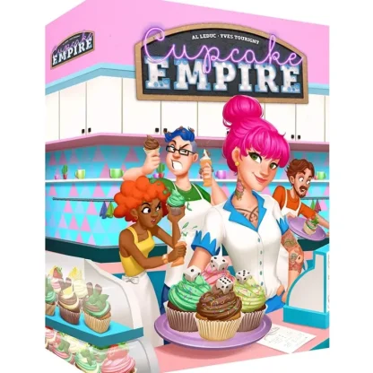 Flash Sale Ludonova: Cupcake Empire ASM LDNV03 - Miniature Marvels: Airplane Models & Painted Dice Board Game