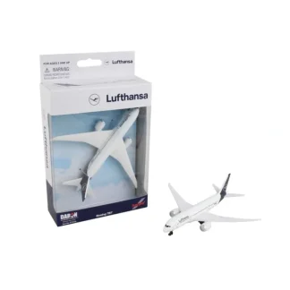 Lufthansa 787 Single Plane - Miniature Marvels: Airplane Models & Painted Dice* Airplane Model