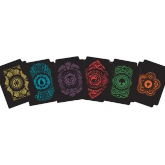 New Magic the Gathering CCG: Mana 7 Divider Pack - Miniature Marvels: Airplane Models & Painted Dice Accessories
