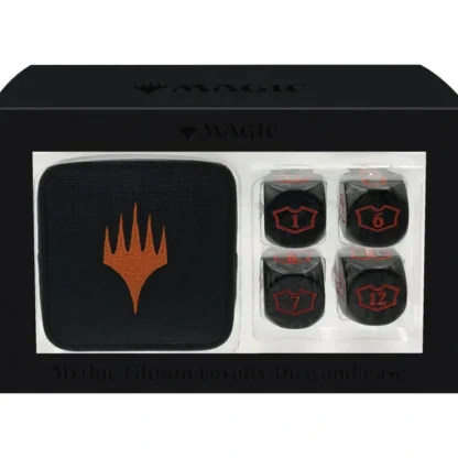 Flash Sale Magic the Gathering CCG: Mythic Edition Loyalty Dice and Case - Miniature Marvels: Airplane Models & Painted Dice Accessories
