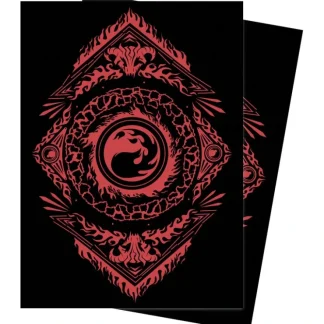 Shop Magic the Gathering CCG: Mana 7 100ct Sleeves Mountain - Miniature Marvels: Airplane Models & Painted Dice Accessories
