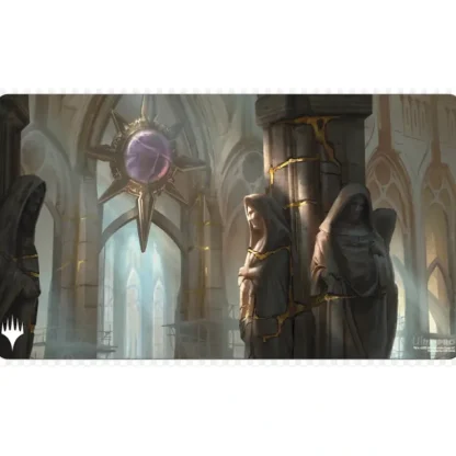 Discount Magic the Gathering CCG: Ravnica Remastered Playmat from the Orzhov Syndicate - Miniature Marvels: Airplane Models & Painted Dice Accessories