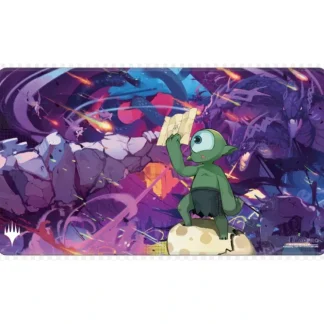 Cheap Magic the Gathering CCG: Ravnica Remastered Holofoil Playmat - Miniature Marvels: Airplane Models & Painted Dice Accessories