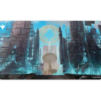 Best Sale Magic the Gathering CCG: Ravnica Remastered Playmat from the Azorius Senate - Miniature Marvels: Airplane Models & Painted Dice Accessories