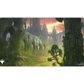 Cheap Magic the Gathering CCG: Ravnica Remastered Playmat from the Gruul Clans - Miniature Marvels: Airplane Models & Painted Dice Accessories