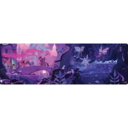 Best Magic the Gathering CCG: Wilds of Eldraine 8ft Table Playmat - Miniature Marvels: Airplane Models & Painted Dice Accessories