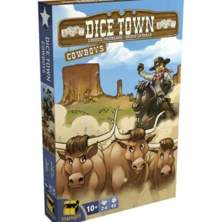 Store Matagot: Dice Town - Cowboy Expansion - Miniature Marvels: Airplane Models & Painted Dice Board Game