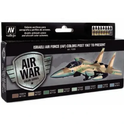 Best Sale Model Air Set: Israeli Air Force Colors Post 1967 to Present - Miniature Marvels: Airplane Models & Painted Dice Accessories