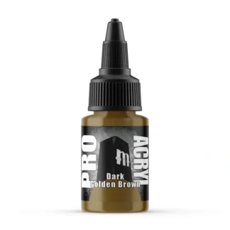 Fashion Monument Hobbies Pro Acryl Standard Dark Golden Brown 22ml - Miniature Marvels: Airplane Models & Painted Dice Paint