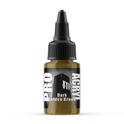 Fashion Monument Hobbies Pro Acryl Standard Dark Golden Brown 22ml - Miniature Marvels: Airplane Models & Painted Dice Paint