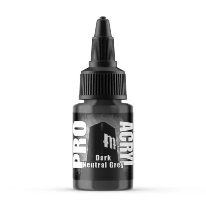 Sale Monument Hobbies Pro Acryl Standard Dark Neutral Grey 22ml - Miniature Marvels: Airplane Models & Painted Dice Paint