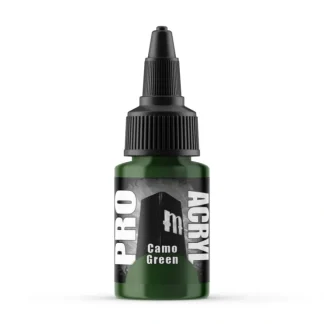 Shop Monument Hobbies Pro Acryl Standard Camo Green 22ml - Miniature Marvels: Airplane Models & Painted Dice Paint