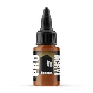 Hot Monument Hobbies Pro Acryl Standard Copper 22ml - Miniature Marvels: Airplane Models & Painted Dice Paint