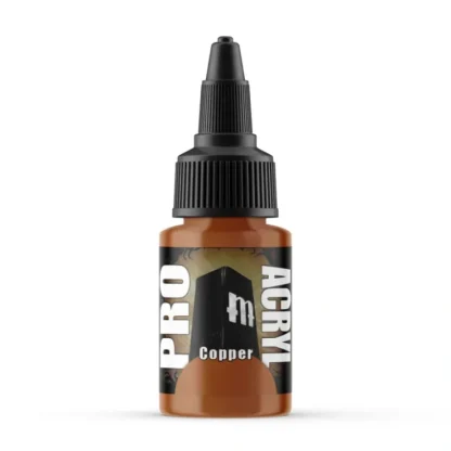 Hot Monument Hobbies Pro Acryl Standard Copper 22ml - Miniature Marvels: Airplane Models & Painted Dice Paint