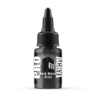 Outlet Monument Hobbies Pro Acryl Standard Dark Warm Grey 22ml - Miniature Marvels: Airplane Models & Painted Dice Paint