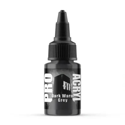 Outlet Monument Hobbies Pro Acryl Standard Dark Warm Grey 22ml - Miniature Marvels: Airplane Models & Painted Dice Paint