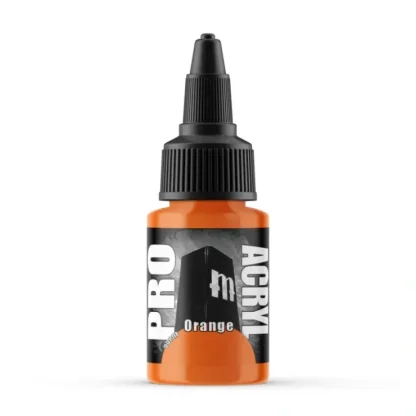 New Monument Hobbies Pro Acryl Standard Orange 22ml - Miniature Marvels: Airplane Models & Painted Dice Paint