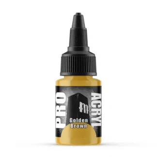 Flash Sale Monument Hobbies Pro Acryl Standard Golden Brown 22ml - Miniature Marvels: Airplane Models & Painted Dice Paint
