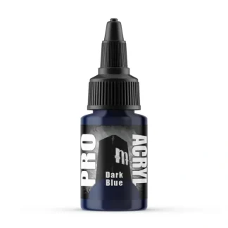 Outlet Monument Hobbies Pro Acryl Standard Dark Blue 22ml - Miniature Marvels: Airplane Models & Painted Dice Paint