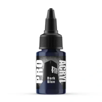 Outlet Monument Hobbies Pro Acryl Standard Dark Blue 22ml - Miniature Marvels: Airplane Models & Painted Dice Paint