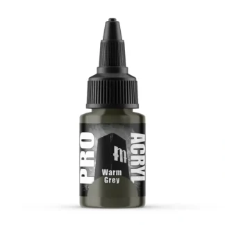 Cheap Monument Hobbies Pro Acryl Standard Warm Grey 22ml - Miniature Marvels: Airplane Models & Painted Dice Paint