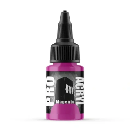 Hot Monument Hobbies Pro Acryl Standard Magenta 22ml - Miniature Marvels: Airplane Models & Painted Dice Paint