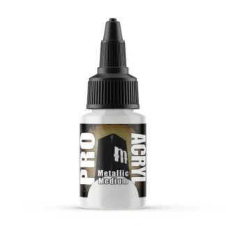 Flash Sale Monument Hobbies Pro Acryl Standard Metallic Medium 22ml - Miniature Marvels: Airplane Models & Painted Dice Paint